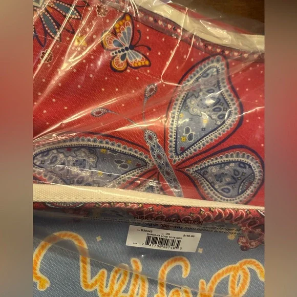 Brighton Bandana Love Tote Bag - Picture 8 of 10